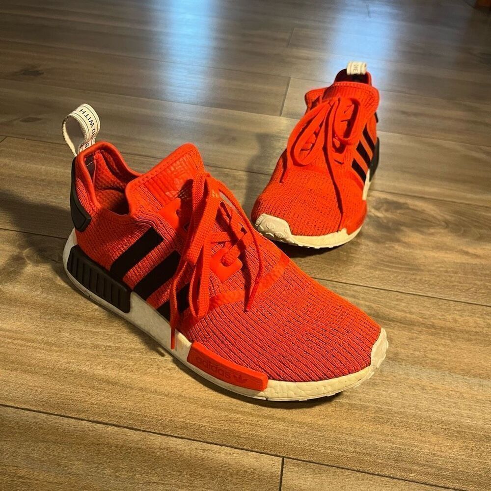 Adidas Nmd R1 Core Red Running Shoes Sneakers Men… - image 1